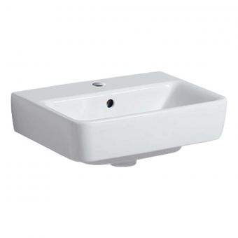 Geberit Selnova Compact 45cm Washbasin in White