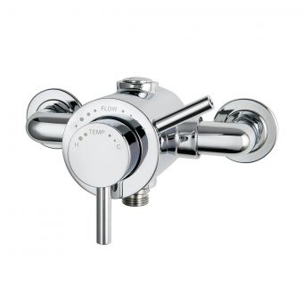 Triton Elina Exposed Concentric Type 3 TMV Inclusive Mixer Shower in Chrome - ELICMINCEXVO