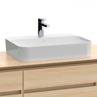 Villeroy and Boch Finion Countertop Basin with Tapledge - With Ceramic Plus