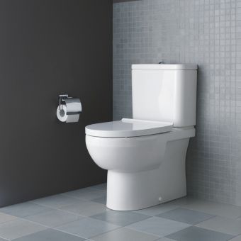 Duravit No.1 Rimless Close Back Close Coupled Toilet Suite 21820900002