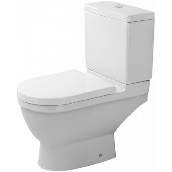 Duravit Starck 3 Open Back Close Coupled Toilet Suite 0126090000