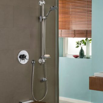 Triton Elina Built-In Concentric Type 3 TMV Inclusive Mixer Shower in Chrome - ELICMINCBTVO