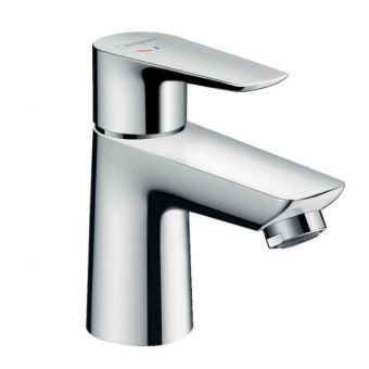 Hansgrohe Talis E Single Lever Basin Mixer Tap 80 with CoolStart Silver 71704000