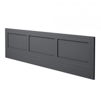 Noble Classic Wooden 1700mm Front Bath Panel in Graphite - NBBS17G