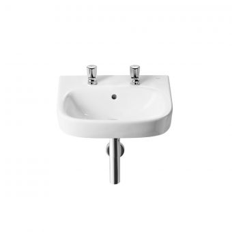 Roca Debba 450mm Bathroom Basin in White 135mm 325997001
