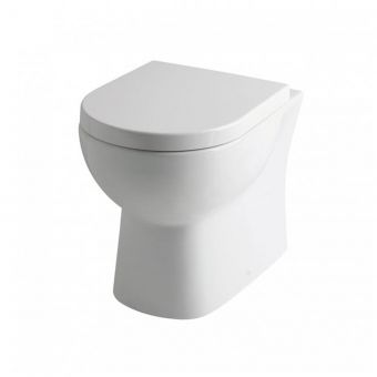 UK Bathrooms Essentials Mackenzie Back to Wall Toilet