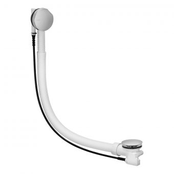 Viega Simplex Extended Bath Waste and Overflow in Chrome - 595685