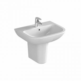 Vitra S20 Cloakroom Basin One Tap Hole - Basin Only