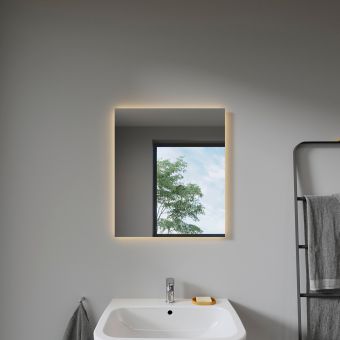 Duravit Better 600mm Mirror with 4-Sided LED Lighting - LM7815000000000