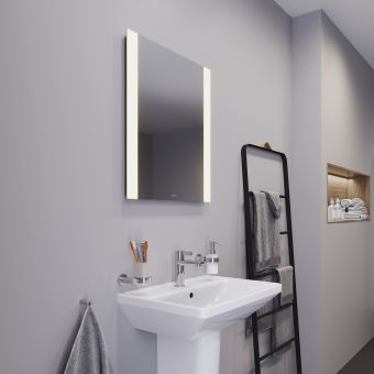 Duravit Best 600mm Mirror with 2-Sided LED Lighting - LM7885D00000000