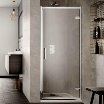 Sommer 8 Hinge Shower Door 700mm Chrome