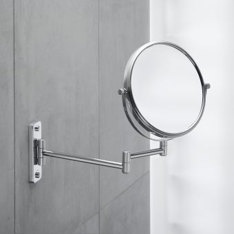 Duravit D-Code Cosmetic Mirror in Chrome - 0099121000