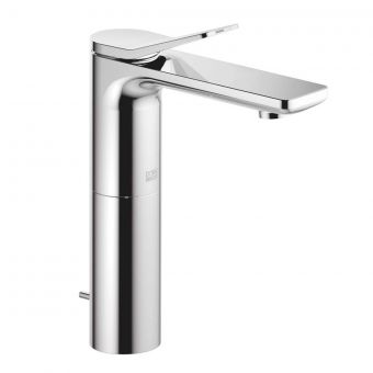 Dornbracht Lisse Tall Basin Mixer with Pop-Up Waste in Polished Chrome - 33506845-00