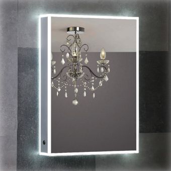 Origins Darran Mirror Cabinet with Edge Lighting - 525 x 725mm