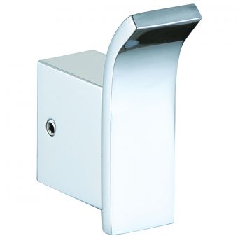 The White Space Legend Robe Hook in Chrome