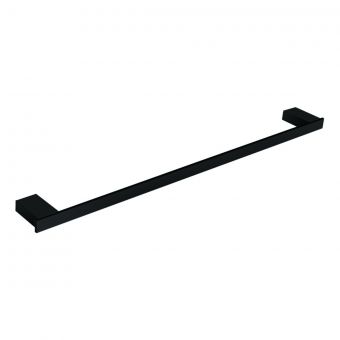 The White Space Legend Towel Rail in Black