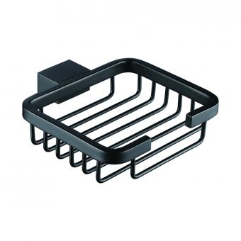 The White Space Legend Soap Basket in Black