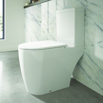 The White Space Lab Rimless Close Coupled Pan and Soft Close Seat