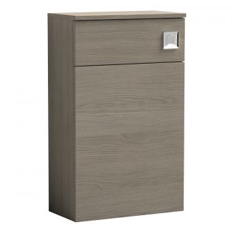 Nuie Arno 500mm Back to Wall WC Unit in Oak