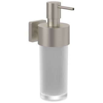 Villeroy & Boch Elements Striking Soap Dispenser in Brushed Nickel - TVA15200700064