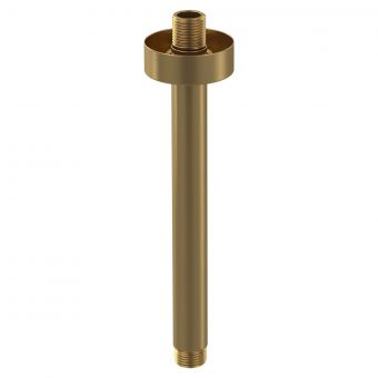 Villeroy & Boch Universal Round Ceiling Mounted Shower Arm in Brushed Gold - TVC00045352076
