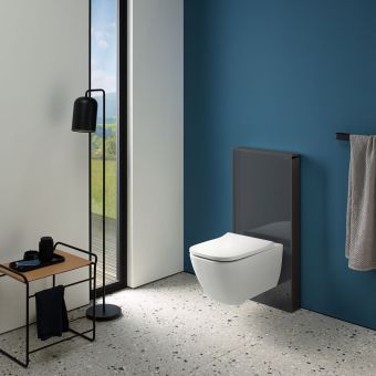 Geberit Smyle Square Compact Wall Hung Toilet in White - 500379011