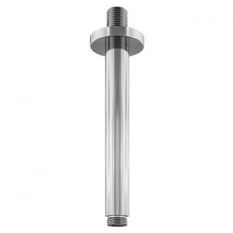UK Bathrooms Essentials Ceiling-Mounted Shower Arm in Chrome