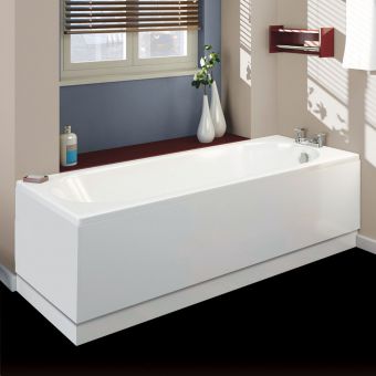 Amara Front Bath Panel in Gloss White