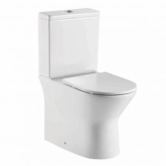 Amara Pickering Close Coupled Closed Back Toilet in White