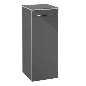 Villeroy & Boch Avento Side Cabinet 350 x 890 x 373 mm Crystal Grey