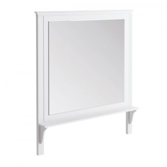 Harrogate 1200 x 1400mm Framed Mirror in Arctic White
