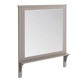 Harrogate 1200 x 1400mm Framed Mirror in Dovetail Grey