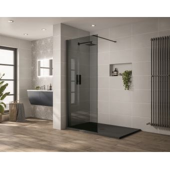 April Pr2 10Mm 1000 Wetroom Panel Clear/Silver