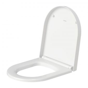 Duravit ME by Starck Toilet seat White 374x438x51 mm