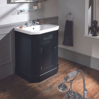 Burland Bath Co. Harbour 700mm Vanity Unit and Basin in Black