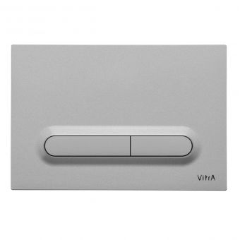 VitrA Loop T Flush Plate - Steel - Anti-Fingerprint