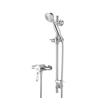 Bristan Colonial 2 Thermostatic Shower Valve with Adjustable Riser - KN2 SHXAR C