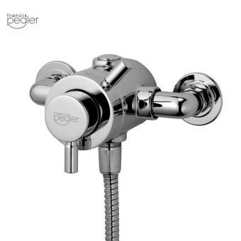 Pegler Visio Exposed Thermostatic Twin Control Shower Valve - 4K4080