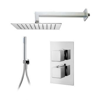 Abacus Emotion Shower Package, with Square Head & Handshower E05