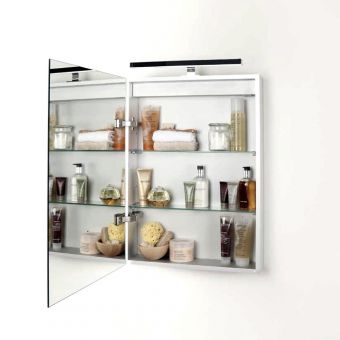 Abacus Pure Single Door Mirror Cabinet 50 - FNMC-01-3005