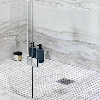 Abacus Level Access 30mm Shower Base, with Square Drain