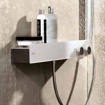 Hansgrohe ShowerTablet 600 Exposed Thermostatic Shower Valve with 2 Outlets - 13108400
