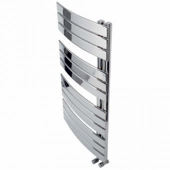 Apollo Palermo Curved Offset Towel Warmer