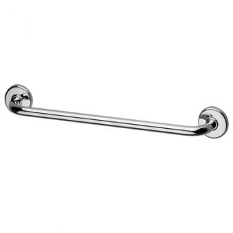 Inda Hotellerie Chrome Towel Rail with Concealed Fixings