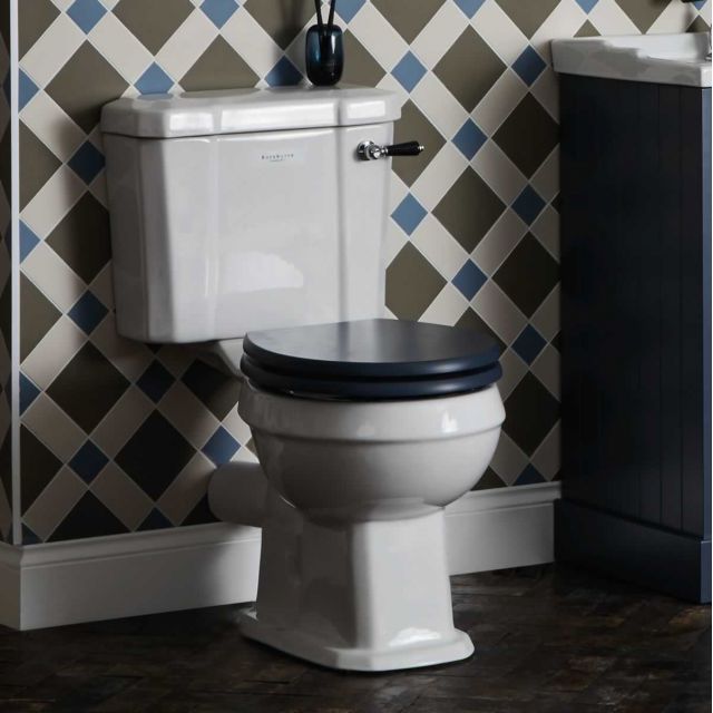 Bayswater Fitzroy Close Coupled Toilet with Ceramic Lever Flush - BAYC014