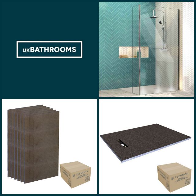 Origins Linear Wet Room Shower Pack 6
