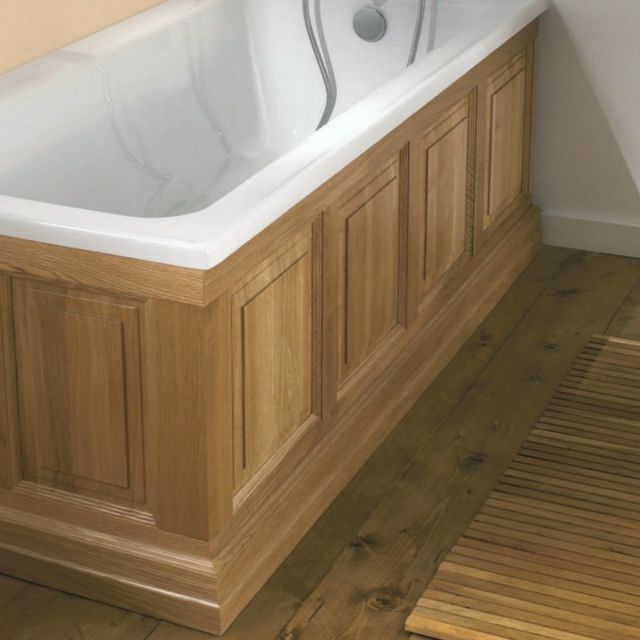 Imperial Bathrooms Raised & Fielded Wooden Bath Panels