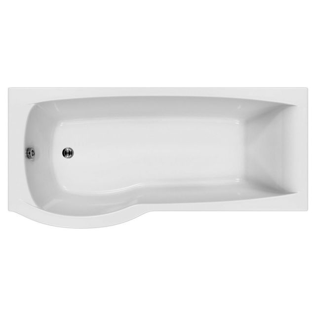 Carron Delta P Shaped Shower Bath - 23.0671R