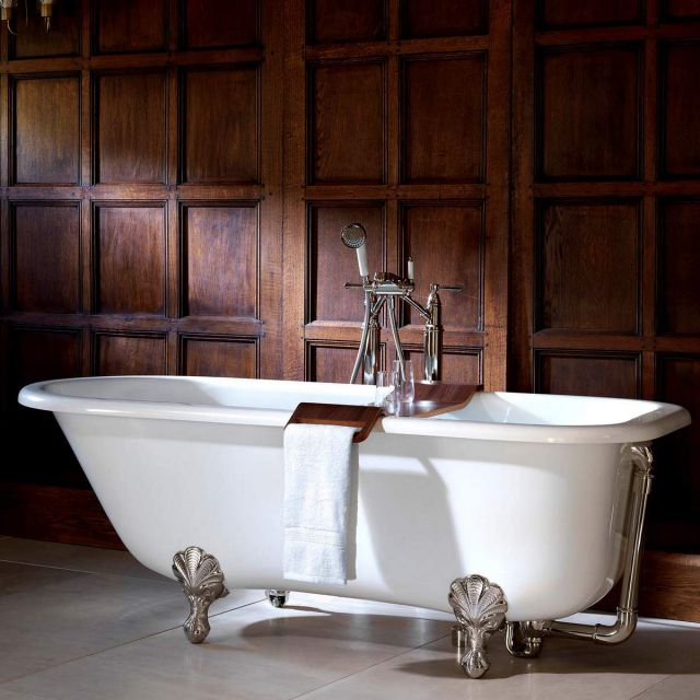 Victoria and Albert Hampshire Edwardian Freestanding Roll Top Bath