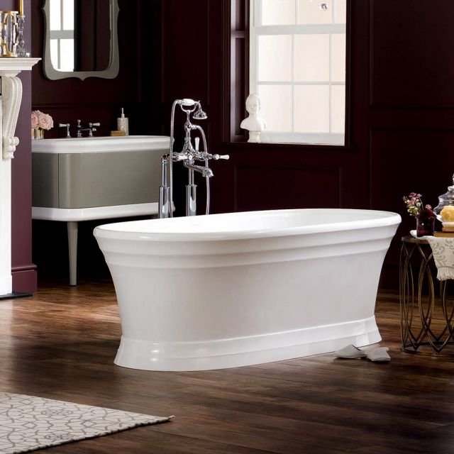 Victoria and Albert Worcester Traditional Double Ended Freestanding Bath